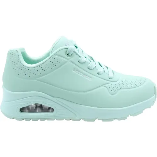 Stylish Sneaker with Oliebol Touch , female, Sizes: 8 UK, 4 UK, 7 UK, 6 UK, 3 UK, 5 UK - Skechers - Modalova