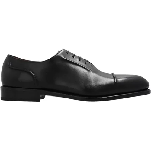 ‘Giave’ leather shoes , male, Sizes: 10 UK - Salvatore Ferragamo - Modalova