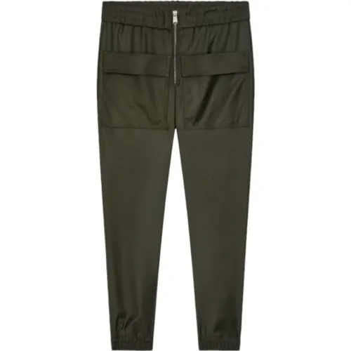 Joggers with Zipper Pockets , female, Sizes: W26 - Dondup - Modalova