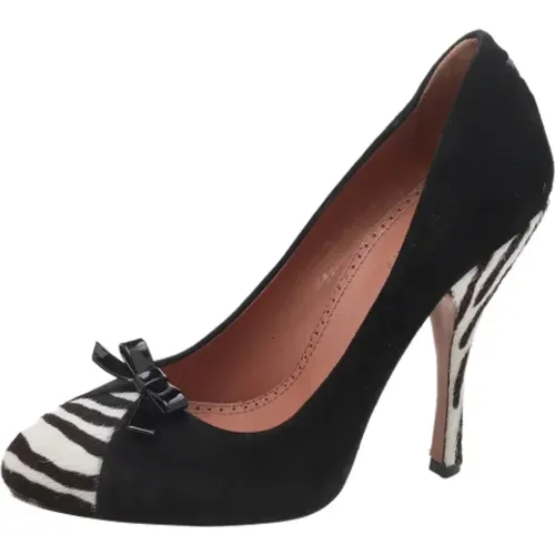 Pre-owned Suede heels , female, Sizes: 3 UK - Alaïa Pre-owned - Modalova