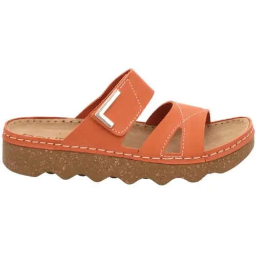 Flat Sandalen , Damen, Größe: 36 EU - Rohde - Modalova