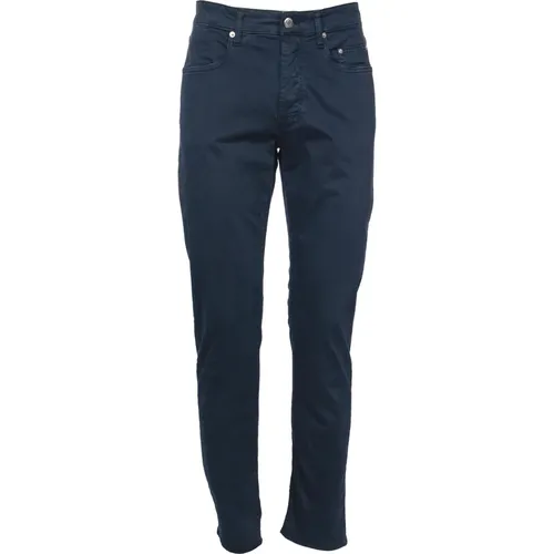 Baumwoll Marotta Hose, 5-Pocket-Stil , Herren, Größe: W40 - Siviglia - Modalova