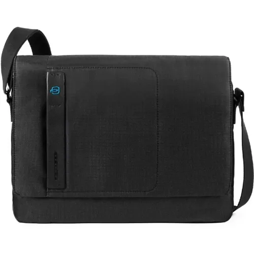 Messenger Handbag Aw20 , male, Sizes: ONE SIZE - Piquadro - Modalova