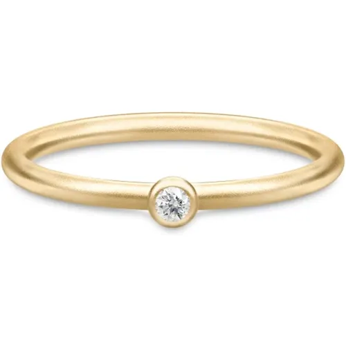 Eleganter Finesse Clear Ring , Damen, Größe: 50 MM - Julie Sandlau - Modalova
