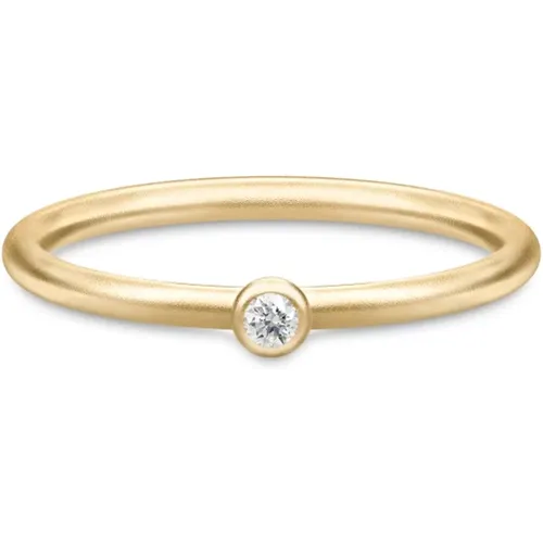 Eleganter Finesse Clear Ring , Damen, Größe: 52 MM - Julie Sandlau - Modalova