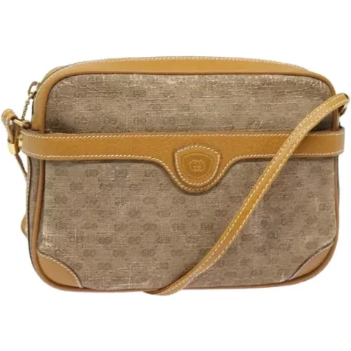 Pre-owned Canvas gucci-bags , female, Sizes: ONE SIZE - Gucci Vintage - Modalova