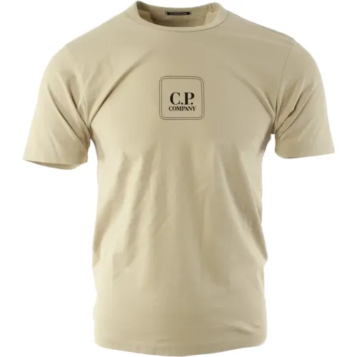 Mens T-shirt , male, Sizes: XS - C.P. Company - Modalova
