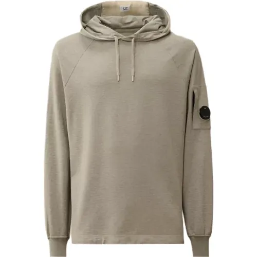 Fleece-Kapuzenpullover , Herren, Größe: 2XL - C.P. Company - Modalova