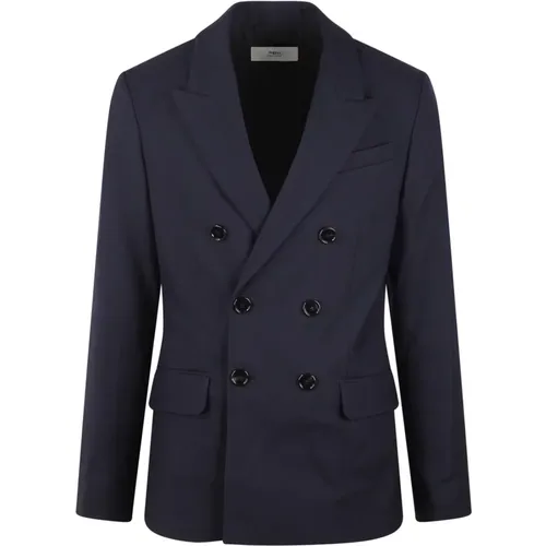 Wolltwill Doppelreihiger Blazer - Ami Paris - Modalova