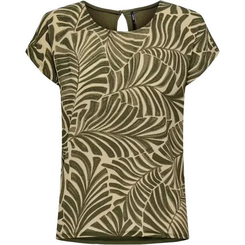 Vigga Le Coquett T-shirt , Damen, Größe: M - Only - Modalova