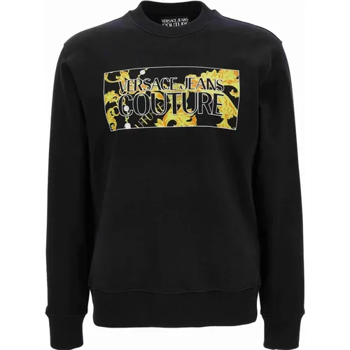 Sweaters , male, Sizes: L, XL - Versace Jeans Couture - Modalova