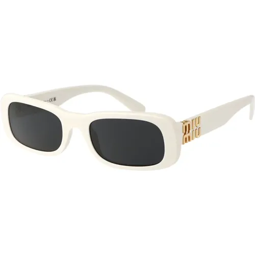Stylish Sunglasses with 0MU 08Zs , female, Sizes: 53 MM - Miu Miu - Modalova