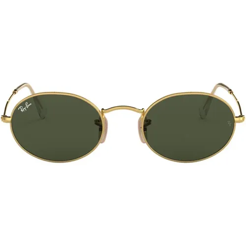 Vintage Oval Sunglasses with Mirror Lenses , unisex, Sizes: 54 MM - Ray-Ban - Modalova