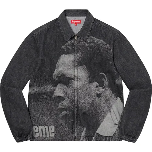 Limited Edition John Coltrane Denim Jacket , male, Sizes: S - Supreme - Modalova