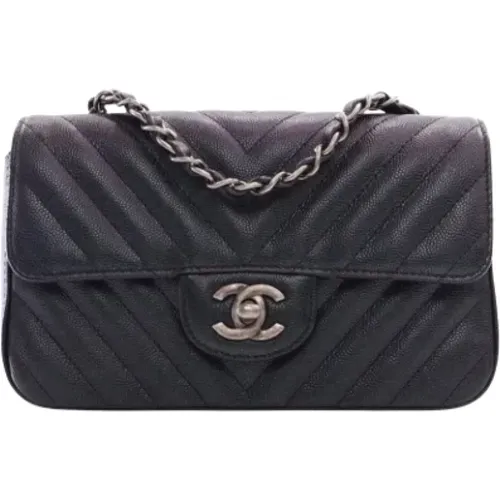 Pre-owned Leather chanel-bags , female, Sizes: ONE SIZE - Chanel Vintage - Modalova