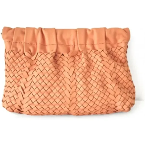 Clutch , female, Sizes: ONE SIZE - Claramonte - Modalova