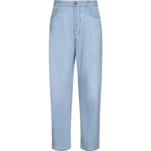 Stylische Denim Jeans in Weiß/Blau - Bottega Veneta - Modalova