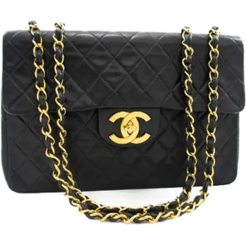 Pre-owned Leather chanel-bags , female, Sizes: ONE SIZE - Chanel Vintage - Modalova