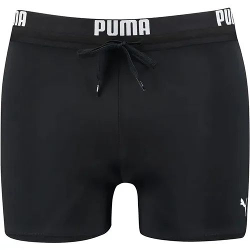 Logo Swim Badeanzug , Herren, Größe: 2XL - Puma - Modalova