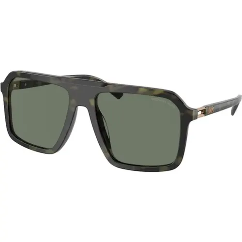 Olive Sunglasses Murren Model , unisex, Sizes: 58 MM - Michael Kors - Modalova