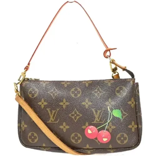 Pre-owned Canvas handbags , female, Sizes: ONE SIZE - Louis Vuitton Vintage - Modalova