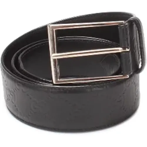 Pre-owned Leather belts , female, Sizes: ONE SIZE - Gucci Vintage - Modalova