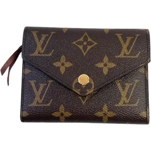 Pre-owned Canvas wallets , female, Sizes: ONE SIZE - Louis Vuitton Vintage - Modalova