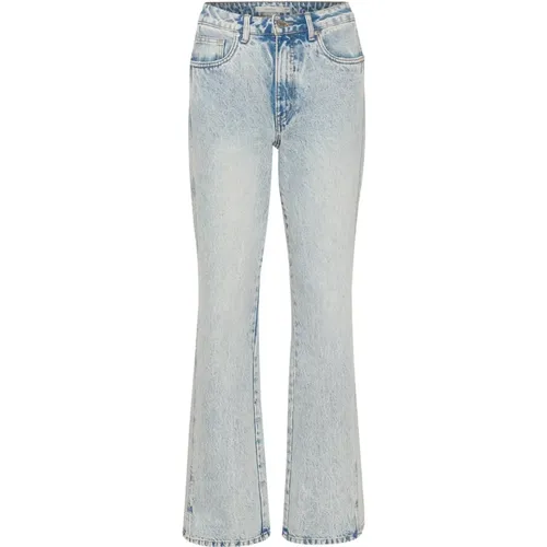 Flared Jeans , female, Sizes: W26, W27 - Gestuz - Modalova