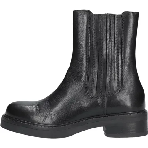 Stilvolle Chelsea Boots Bellamy Stitch , Damen, Größe: 37 EU - Via Vai - Modalova