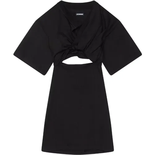Bahia T-Shirt Dress , female, Sizes: L - Jacquemus - Modalova