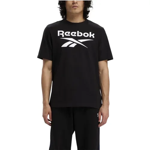 Herren Logo T-shirt , Herren, Größe: M - Reebok - Modalova