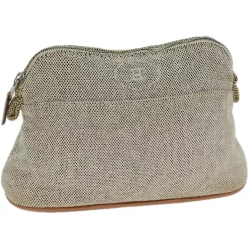 Pre-owned Canvas pouches , female, Sizes: ONE SIZE - Hermès Vintage - Modalova