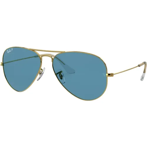 Classic Polarized Aviator Sunglasses , unisex, Sizes: 58 MM - Ray-Ban - Modalova