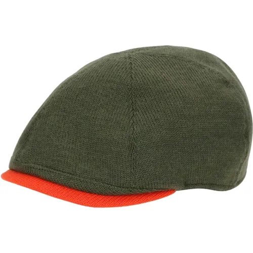 Zweifarbiger Woll-Flachberet , unisex, Größe: M - Borsalino - Modalova