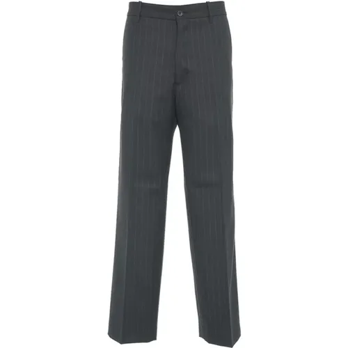 Graue Hose Aw24 Modellhöhe 190cm , Herren, Größe: M - Nine In The Morning - Modalova