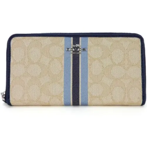 Pre-owned Canvas wallets , female, Sizes: ONE SIZE - Coach Pre-owned - Modalova