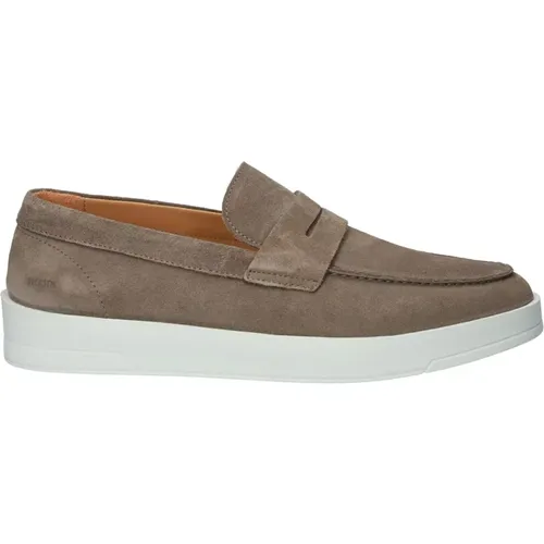 Elegant Slip-on Moccasins , Herren, Größe: 46 EU - Blackstone - Modalova