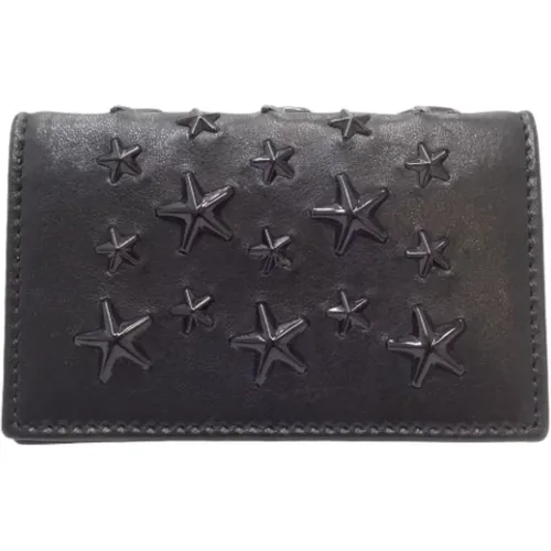 Pre-owned Leather wallets , female, Sizes: ONE SIZE - Jimmy Choo Pre-owned - Modalova