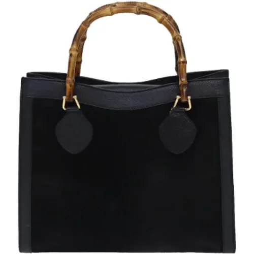 Pre-owned Suede handbags , female, Sizes: ONE SIZE - Gucci Vintage - Modalova