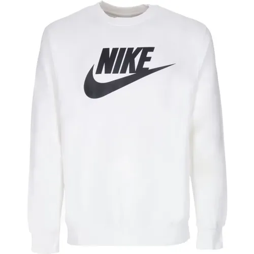 Grafischer Crewneck-Sweatshirt , Herren, Größe: XL - Nike - Modalova