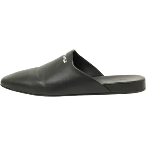 Pre-owned Leather sandals , female, Sizes: 8 UK - Balenciaga Vintage - Modalova