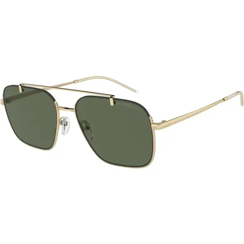 Jugendliche Trendige Metallsonnenbrille , Herren, Größe: 57 MM - Emporio Armani - Modalova