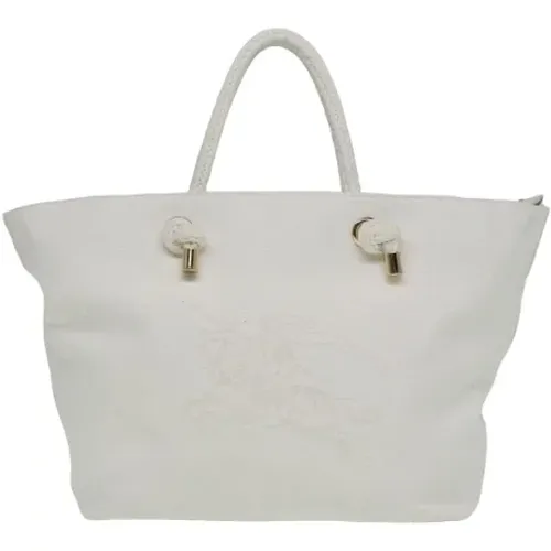 Pre-owned Canvas totes , female, Sizes: ONE SIZE - Burberry Vintage - Modalova