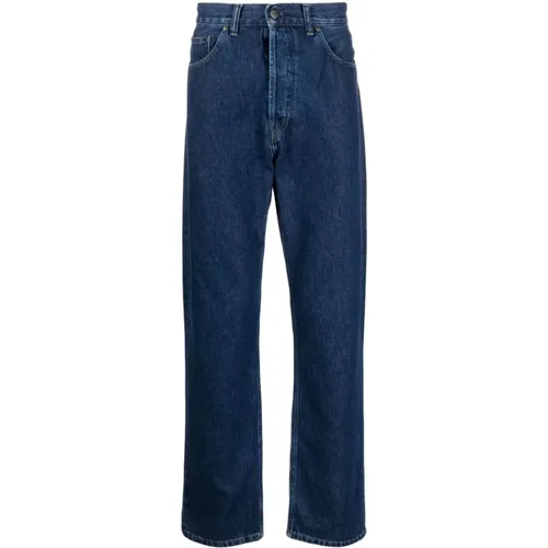 Denim Jeans with Contrast Stitching , male, Sizes: W33, W36, W32, W30, W34 - Carhartt WIP - Modalova