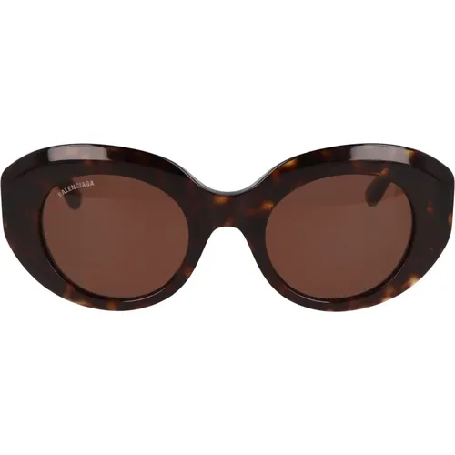 Runde Rahmen Sonnenbrille Bb0235S - Balenciaga - Modalova