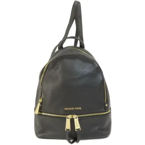 Pre-owned Leather backpacks , female, Sizes: ONE SIZE - Michael Kors Pre-owned - Modalova