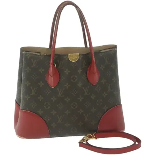 Pre-owned Canvas handbags , female, Sizes: ONE SIZE - Louis Vuitton Vintage - Modalova