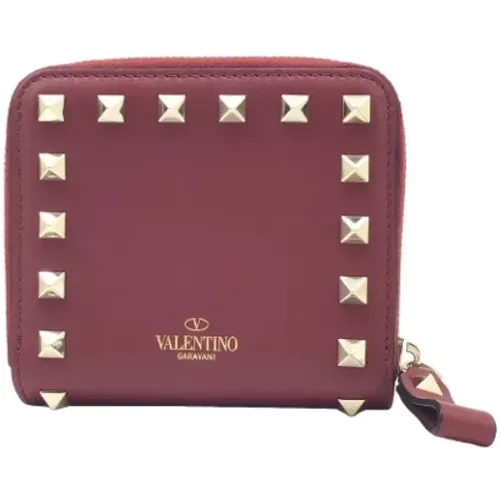 Pre-owned Leather wallets , female, Sizes: ONE SIZE - Valentino Vintage - Modalova