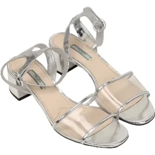 Pre-owned Leder sandals - Prada Vintage - Modalova