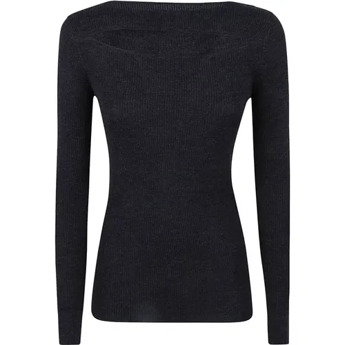 Women's Clothing Sweatshirts Grey Aw23 , female, Sizes: M, XL, L, XS - P.a.r.o.s.h. - Modalova